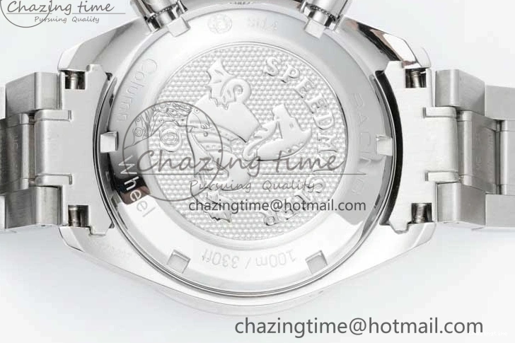 0215 Speedmaster Racing Master SS HKF Best Edition Gray Black Dial on SS Bracelet A Sustainable 7805